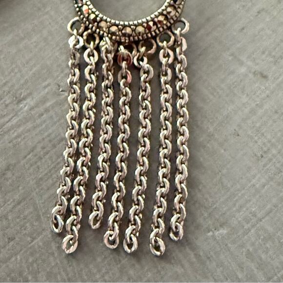 Judith Jack 925 Sterling Silver Earrings - Picture 9 of 10